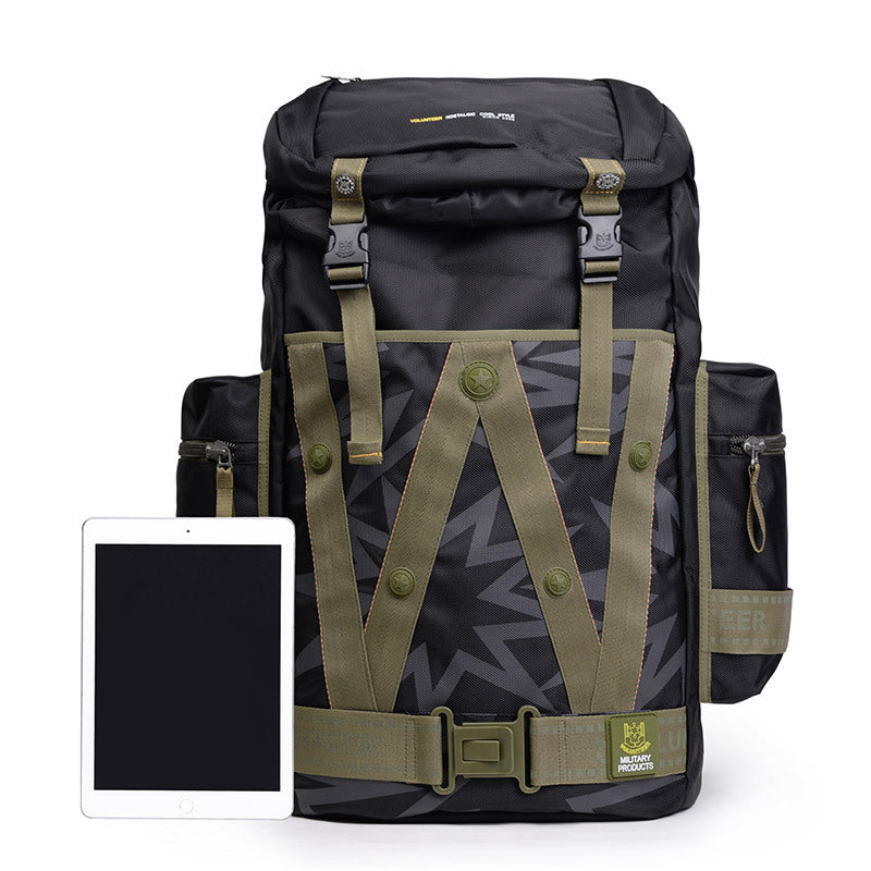 Men's Hiking Large Capacity Oxford Cloth Fashion Backpacks