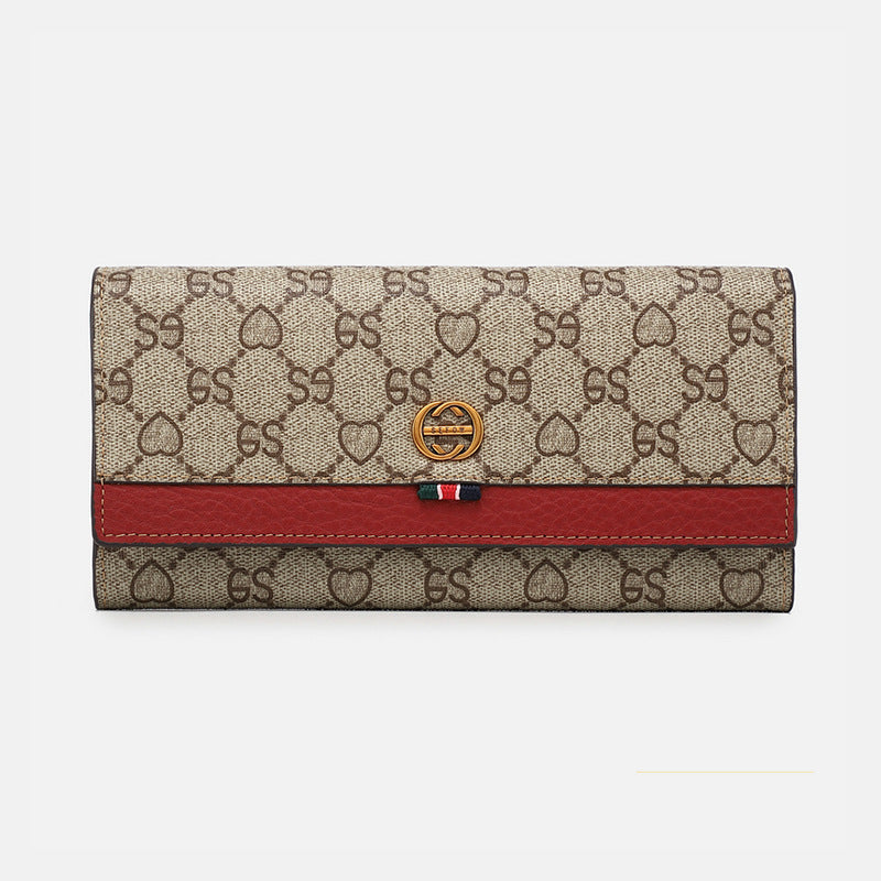 Women's Long Genuine Leather Large Capacity Cowhide Ladies Wallets