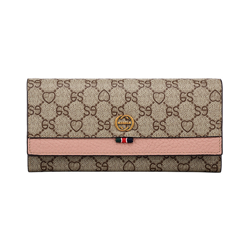 Women's Long Genuine Leather Large Capacity Cowhide Ladies Wallets