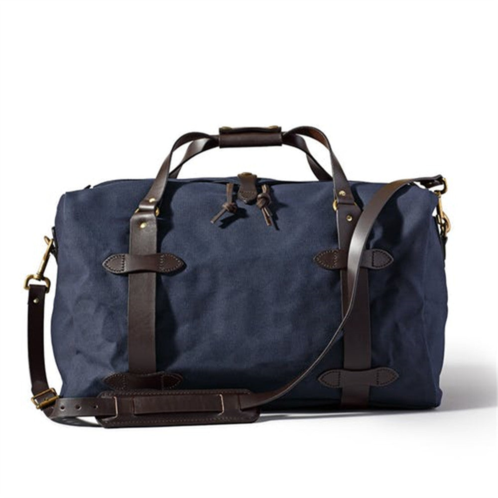 Men's American Waterproof Canvas Traveling Cowhide Medium Men's Handbags