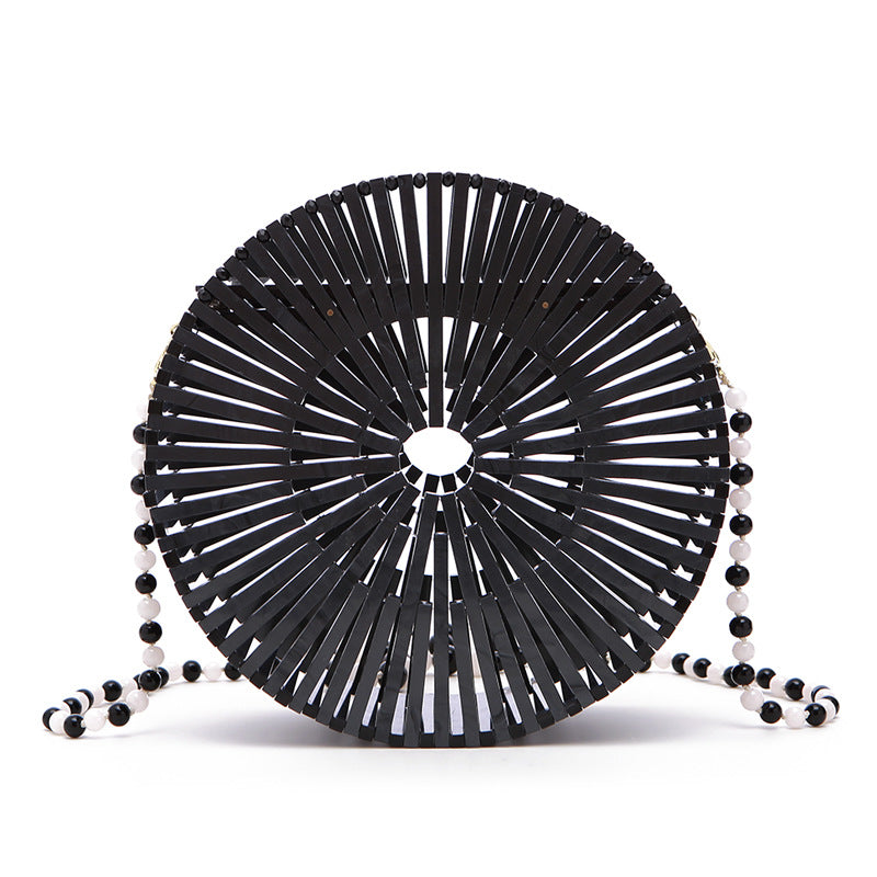 Fashion Mini Round Acrylic Hand Vacation Evening Bags