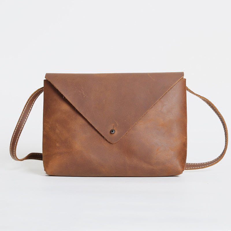 Women's & Men's & Mini Pouches Pure Top Layer Cowhide Shoulder Bags