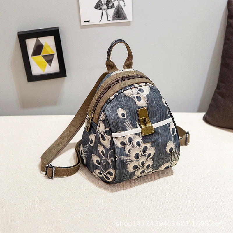 Versatile Women's Lightweight Oxford Cloth Fashion Backpacks
