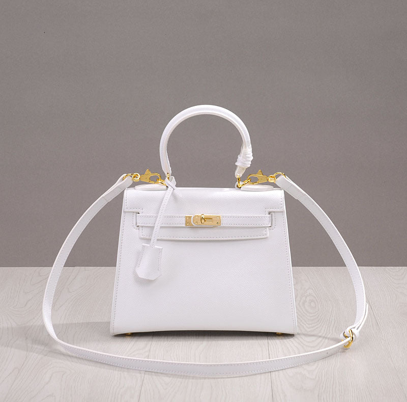 Women's Genuine Leather Portable Mini Palm Print Bags