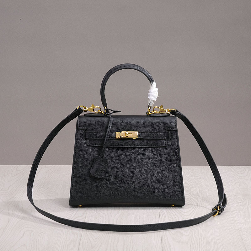 Women's Genuine Leather Portable Mini Palm Print Bags