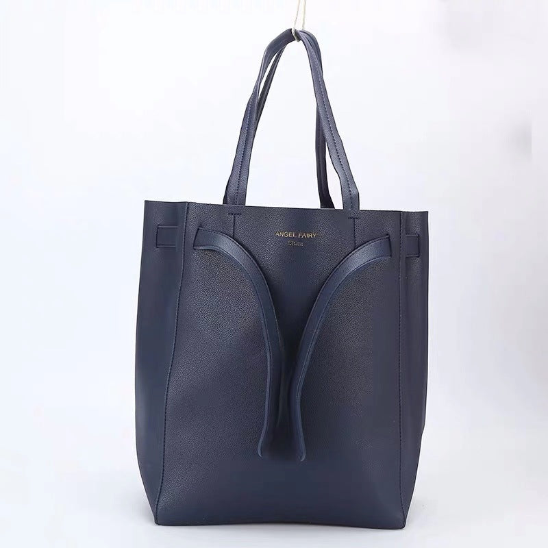 Women's Fashion Leather Portable Large Shopping Shoulder Bags