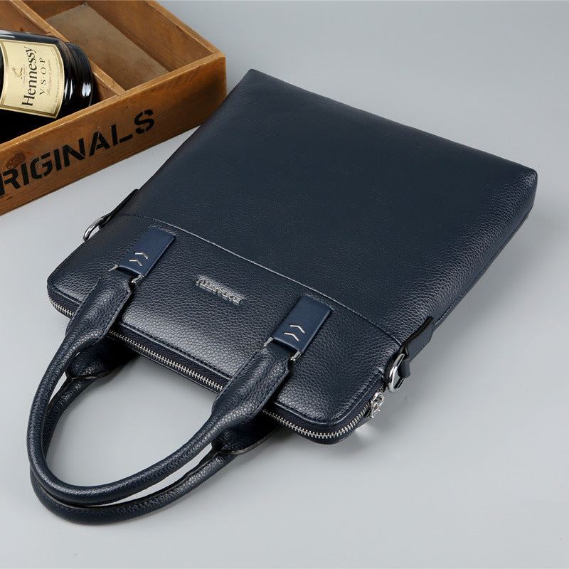 Men's Cool Kangaroo Large Capacity Business Vertical Handbags