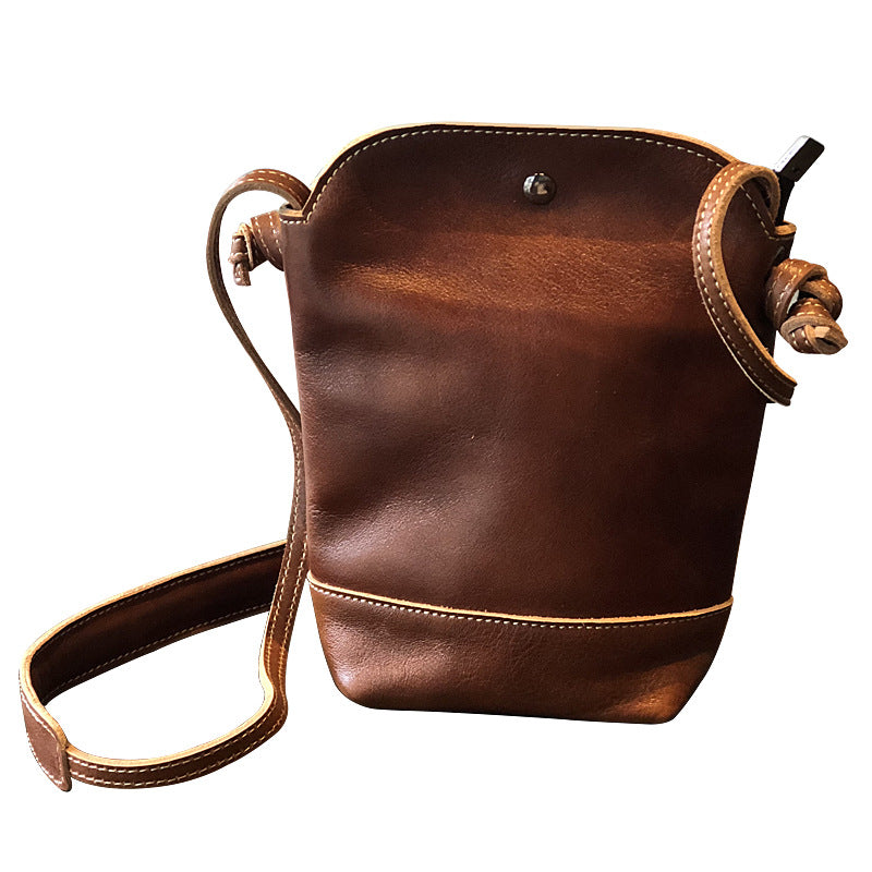 Women's Handmade Summer For Soft Genuine Leather Crossbody Bags