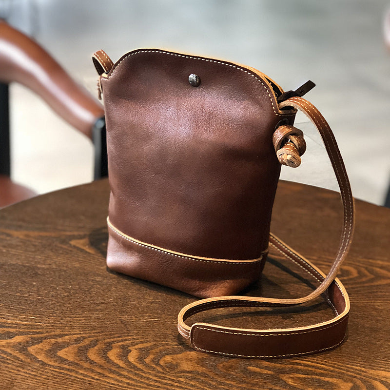 Women's Handmade Summer For Soft Genuine Leather Crossbody Bags
