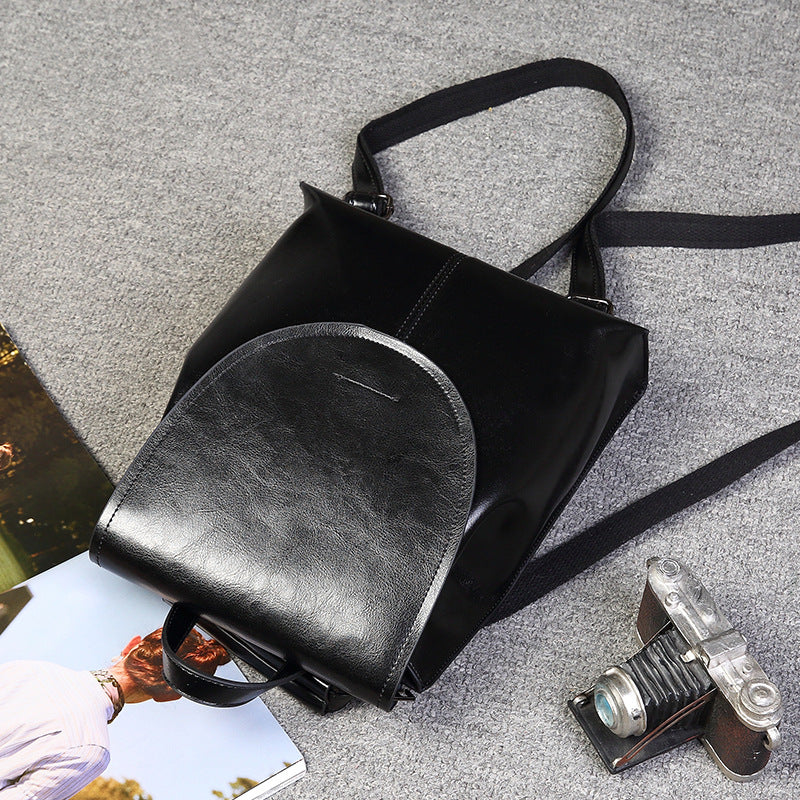 Women's Classic Genuine Leather Retro Fashion Backpacks