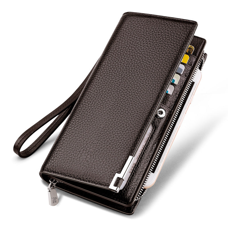 Men's Emperor Paul High-grade Genuine Leather Clutch Men's Wallets