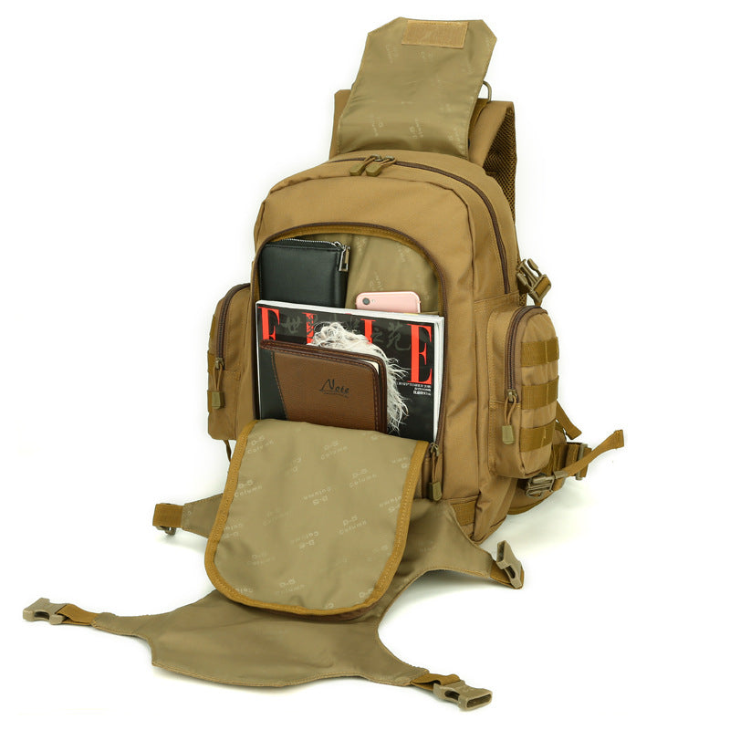 Combination Military Fan Camouflage Hiking Riding Mountaineering Backpacks