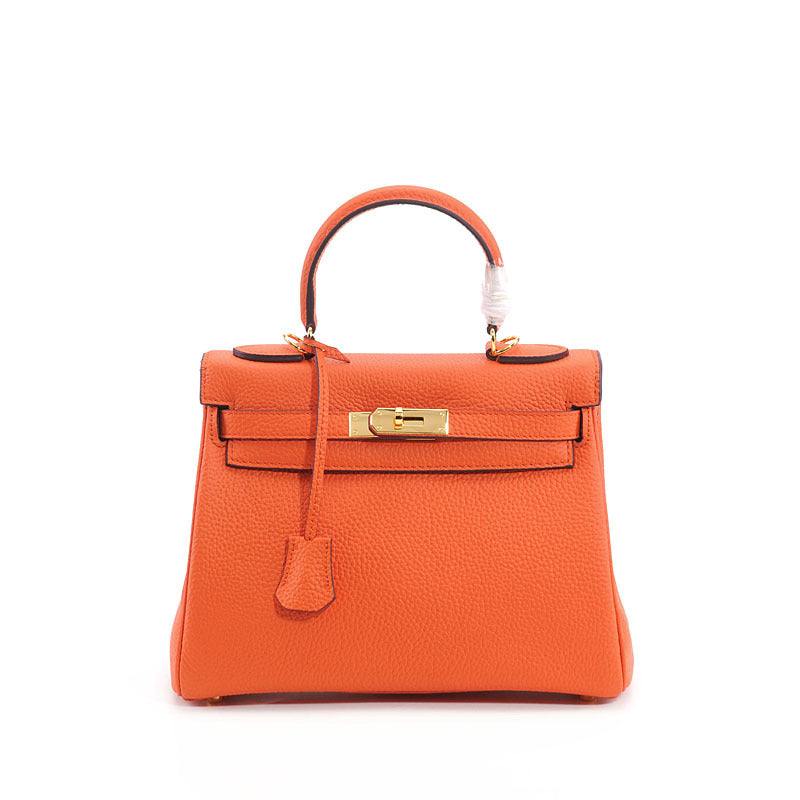Women's Leather Kelly Red Hand-held Wedding Bride Crossbody Bags