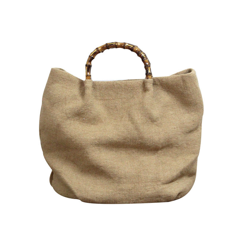 Women's Retro Linen Single Room Cloth Coarse Bags