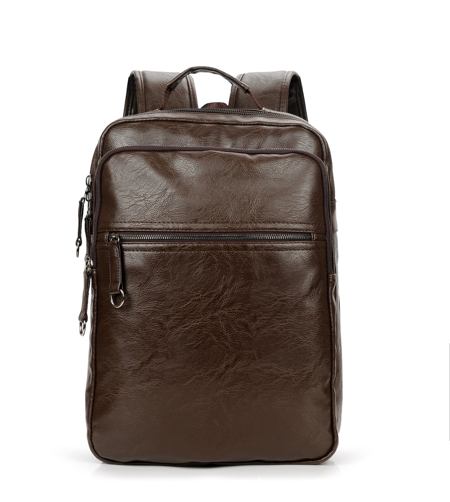 Spring Korean Style Man Pair Solid Backpacks