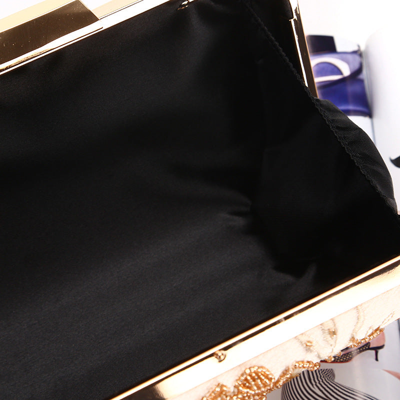 Pearl Embroidery Dinner Handmade Banquet Flower Evening Bags