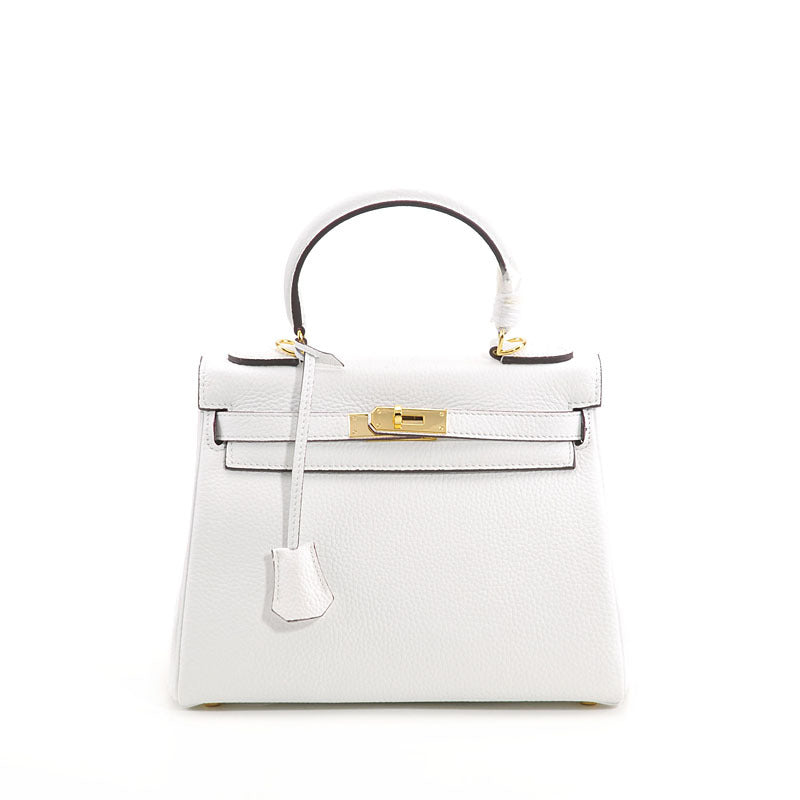 Women's Leather Kelly Red Hand-held Wedding Bride Crossbody Bags