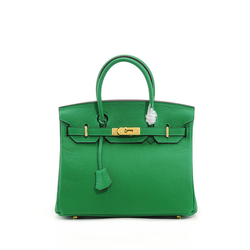 Women's Litchi Pattern Fashion Red Bridal Kelly Bags