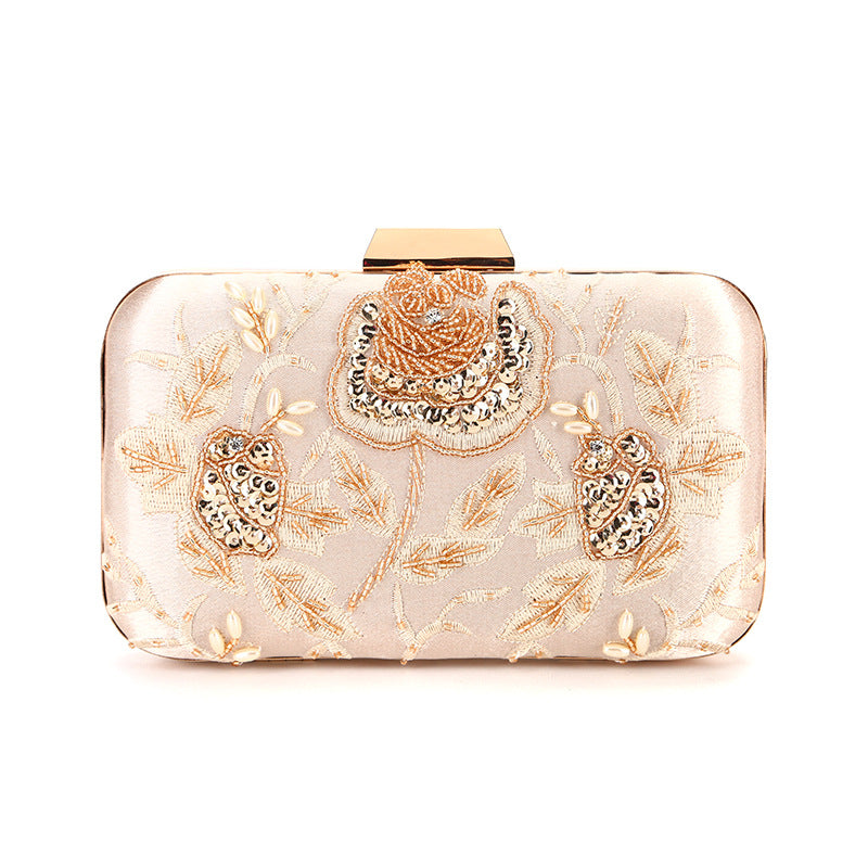 Pearl Embroidery Dinner Handmade Banquet Flower Evening Bags