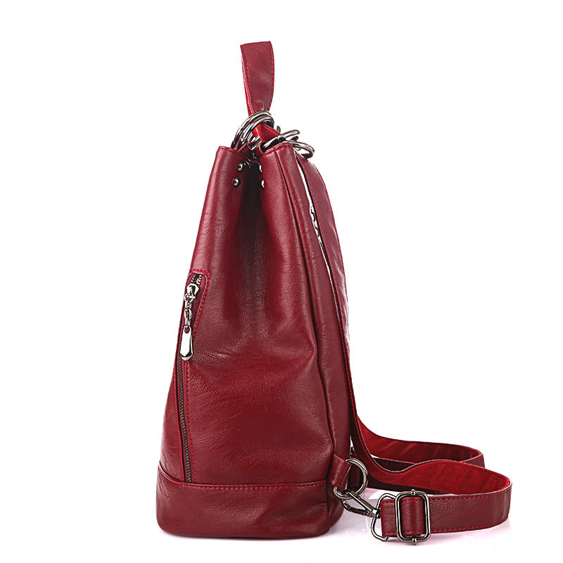 Women's Vintage Style Fashion Sheepskin Pattern Simple Bags