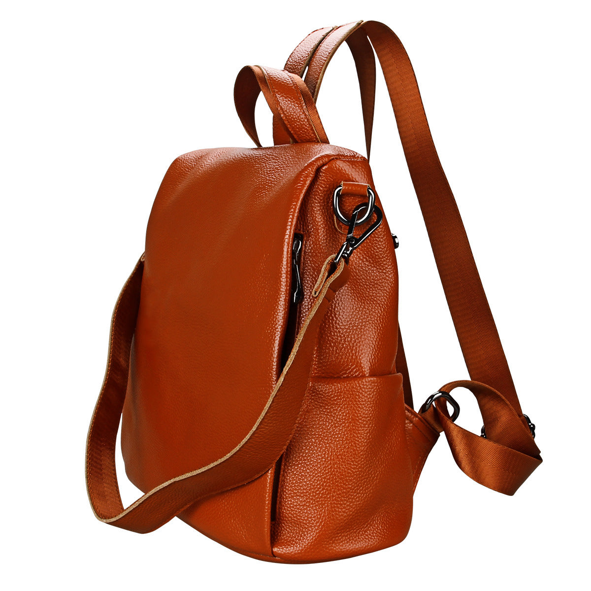 Women's First Layer Cowhide Genuine Leather Backpacks