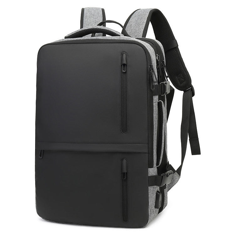 Men's Business Korean Oxford Cloth Large Capacity Backpacks