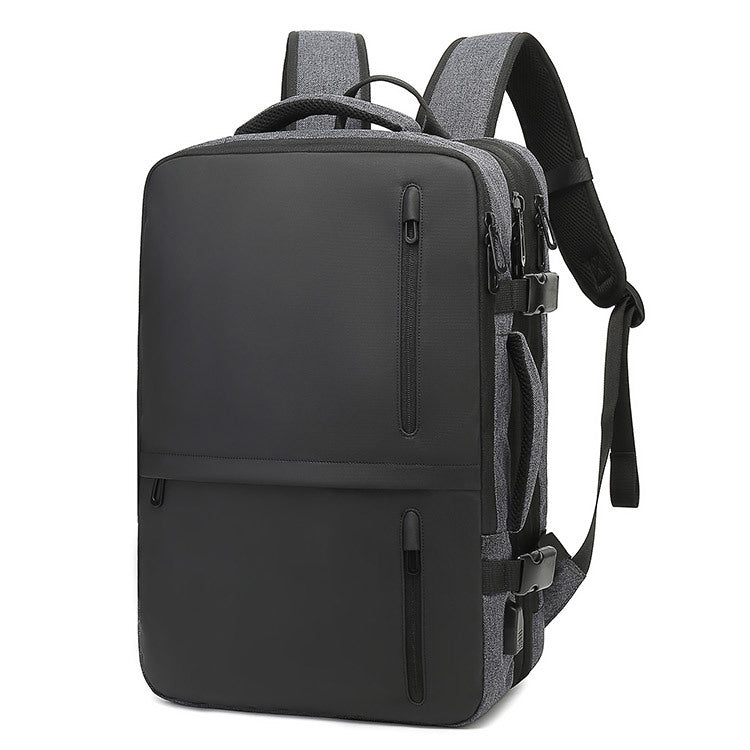 Men's Business Korean Oxford Cloth Large Capacity Backpacks