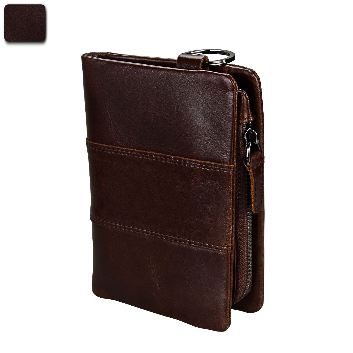Men's First Layer Cowhide Pocket Vintage Crazy Men's Wallets