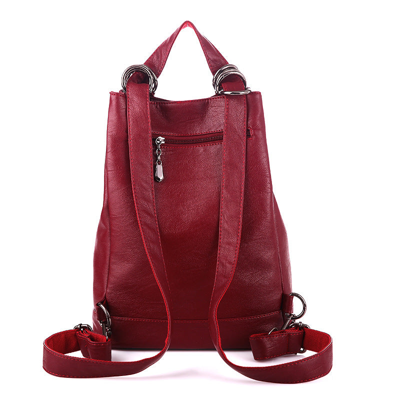 Women's Vintage Style Fashion Sheepskin Pattern Simple Bags