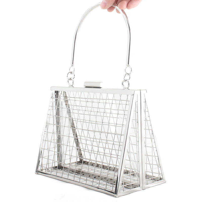 Graceful Classy Beautiful Metal Fashion Banquet Evening Bags