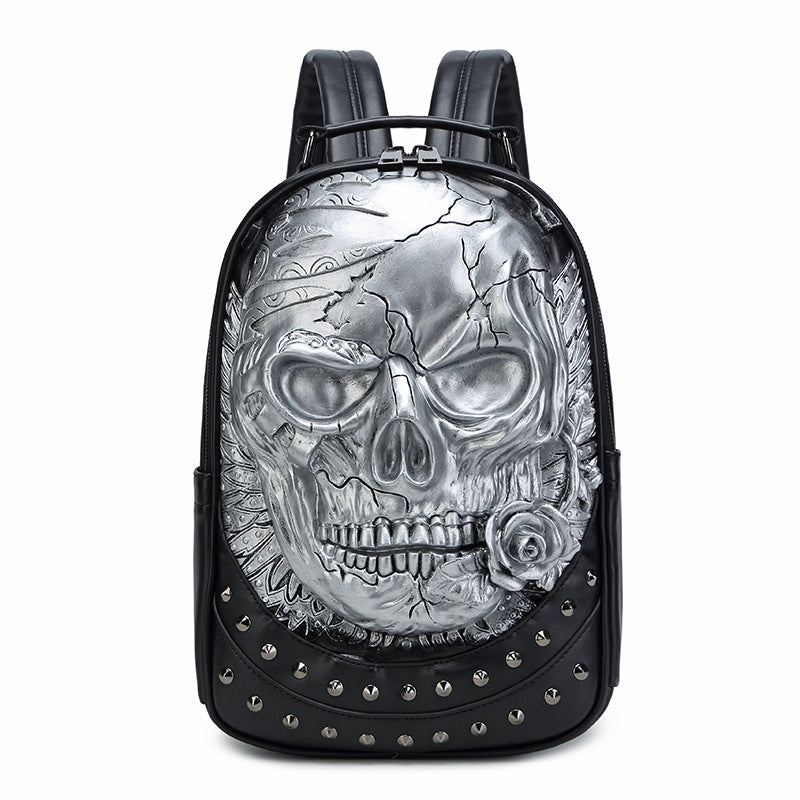 Women's & Men's & 3d Special Skull Portable Fashion Backpacks