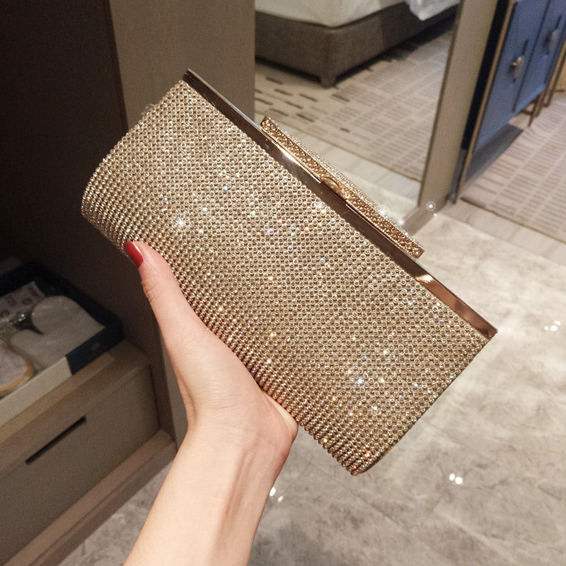 Women's Party Full Diamond Clutch Dinner Wedding Evening Bags