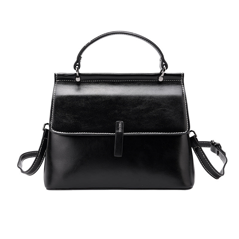 Women's Creative Cowhide Korean Style Fashion Shoulder Bags