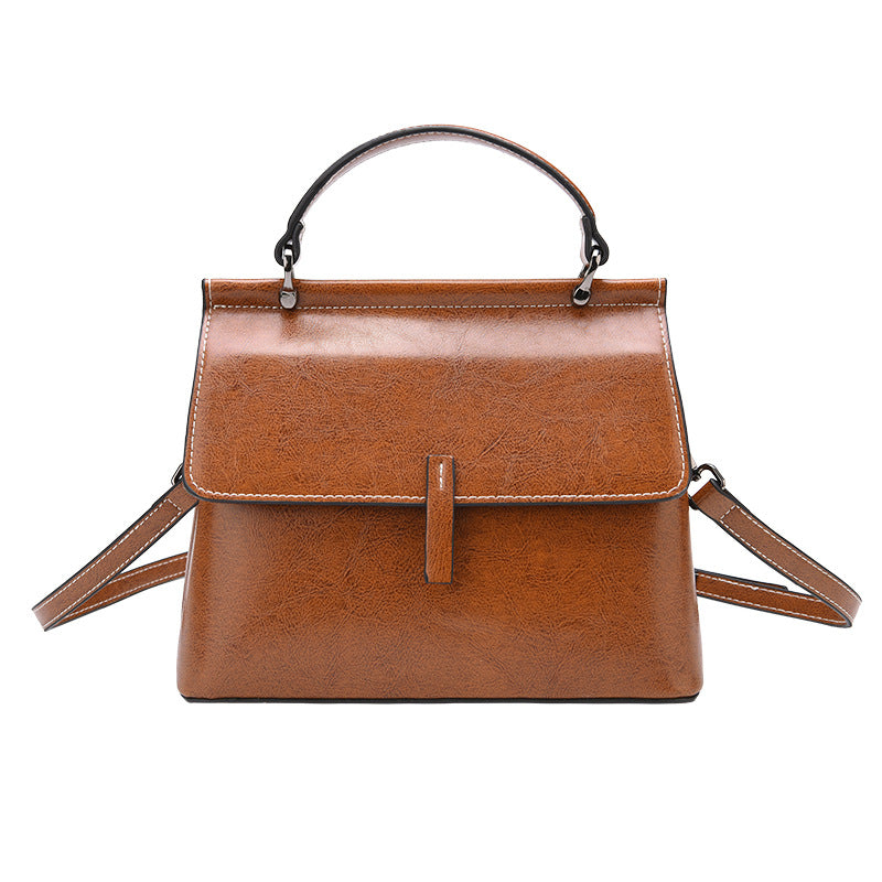 Women's Creative Cowhide Korean Style Fashion Shoulder Bags