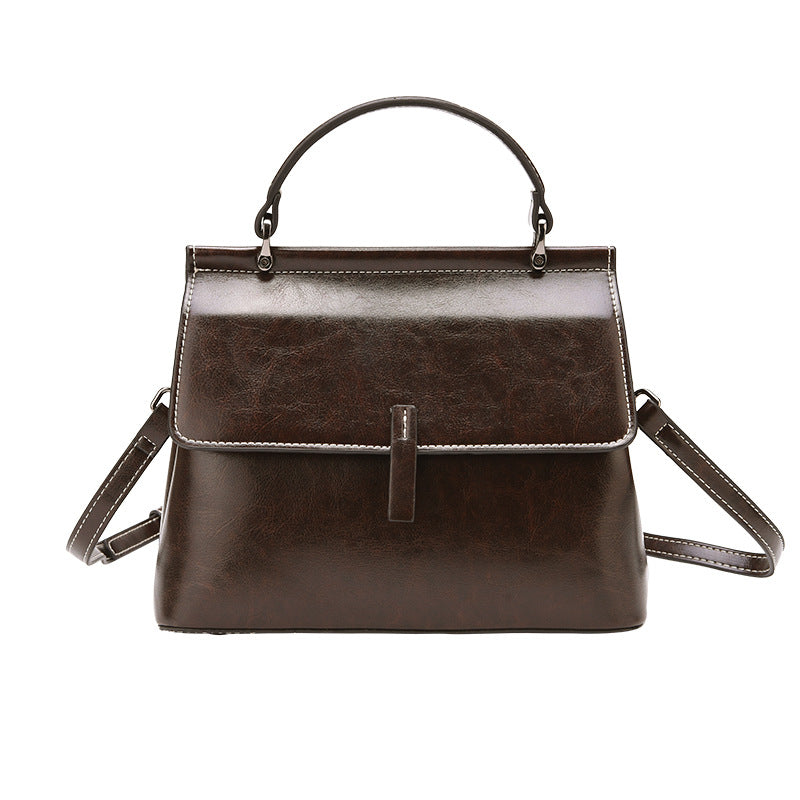 Women's Creative Cowhide Korean Style Fashion Shoulder Bags