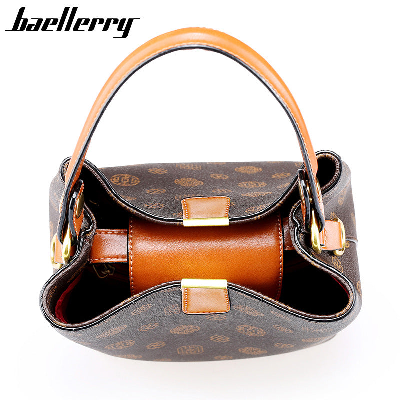 Women's Durable Plaid Portable Fashion Printed Handbags