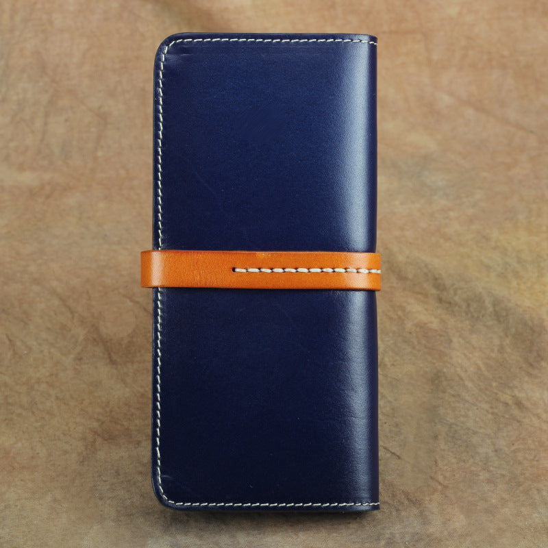 Women's & Men's & Vintage Handmade Leather Trendy First Layer Ladies Wallets