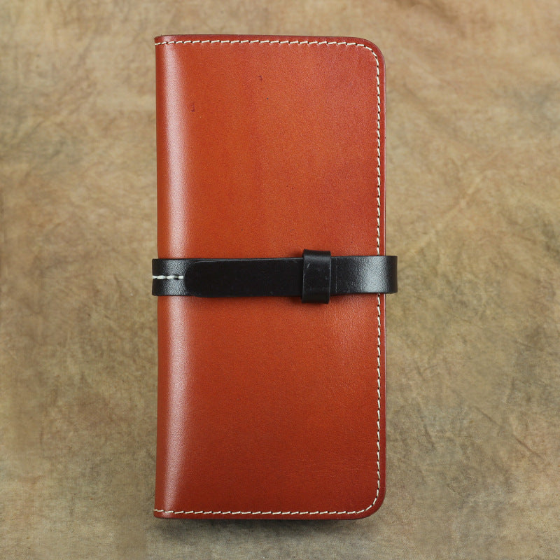 Women's & Men's & Vintage Handmade Leather Trendy First Layer Ladies Wallets