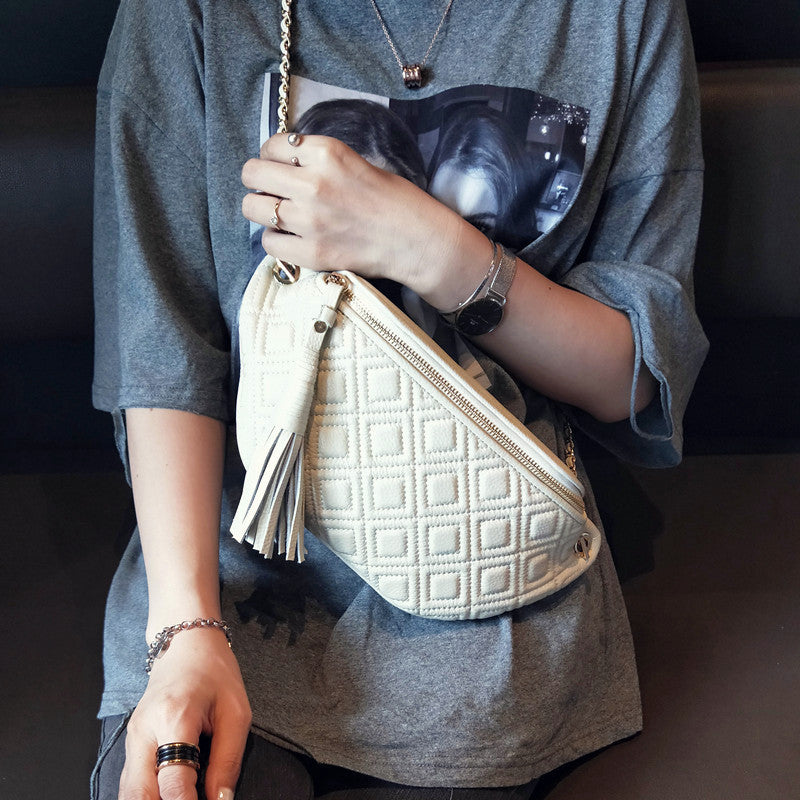 Women's Bundy Fashion Trendy First Layer Cowhide Bags