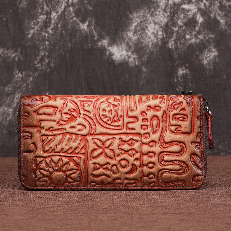 Women's & Men's & Oracle Clutch Leather Long Top Ladies Wallets