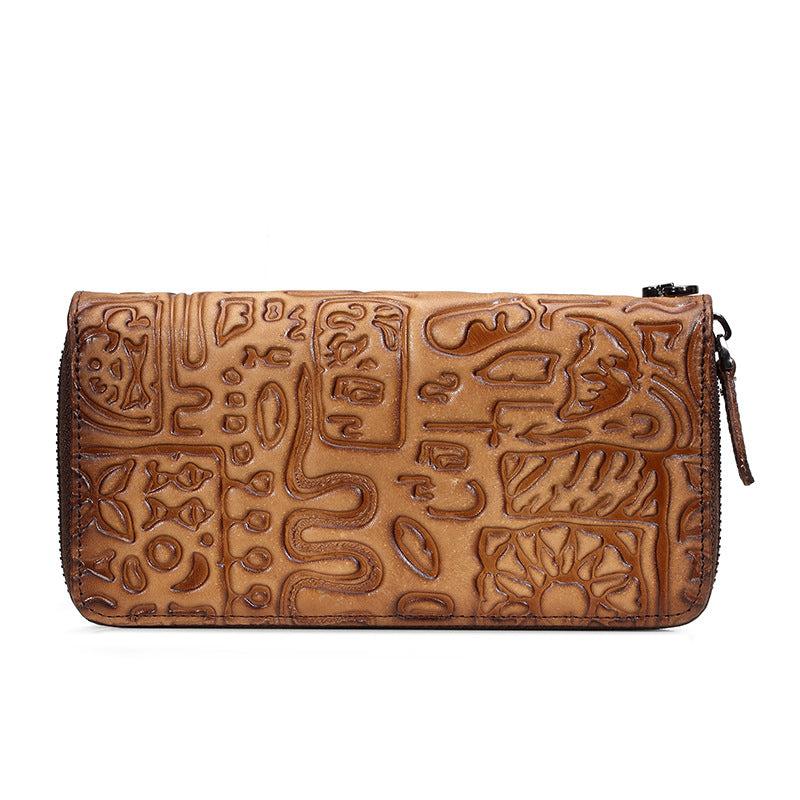 Women's & Men's & Oracle Clutch Leather Long Top Ladies Wallets