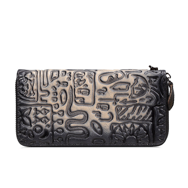 Women's & Men's & Oracle Clutch Leather Long Top Ladies Wallets