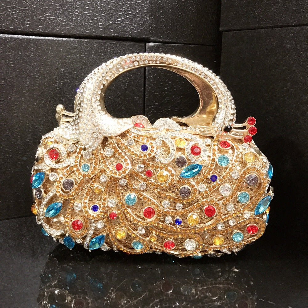 Women's Innovative Classic Colorful Diamond Crystal Evening Bags