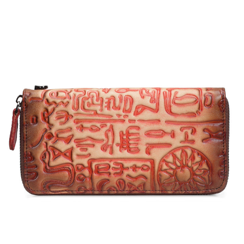Women's & Men's & Oracle Clutch Leather Long Top Ladies Wallets
