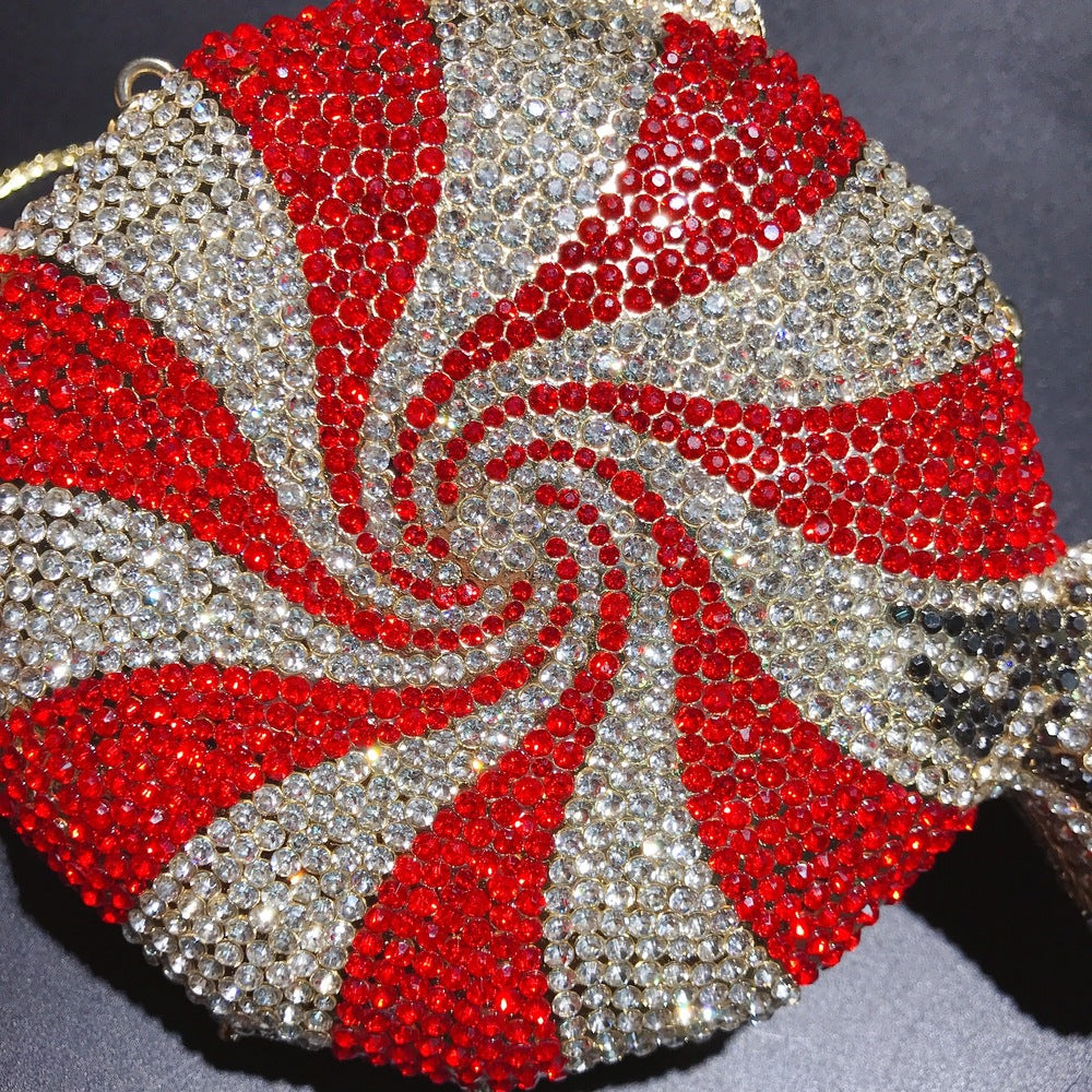 Women's Strictly Selected Diamond Candy Shape Crystal Evening Bags