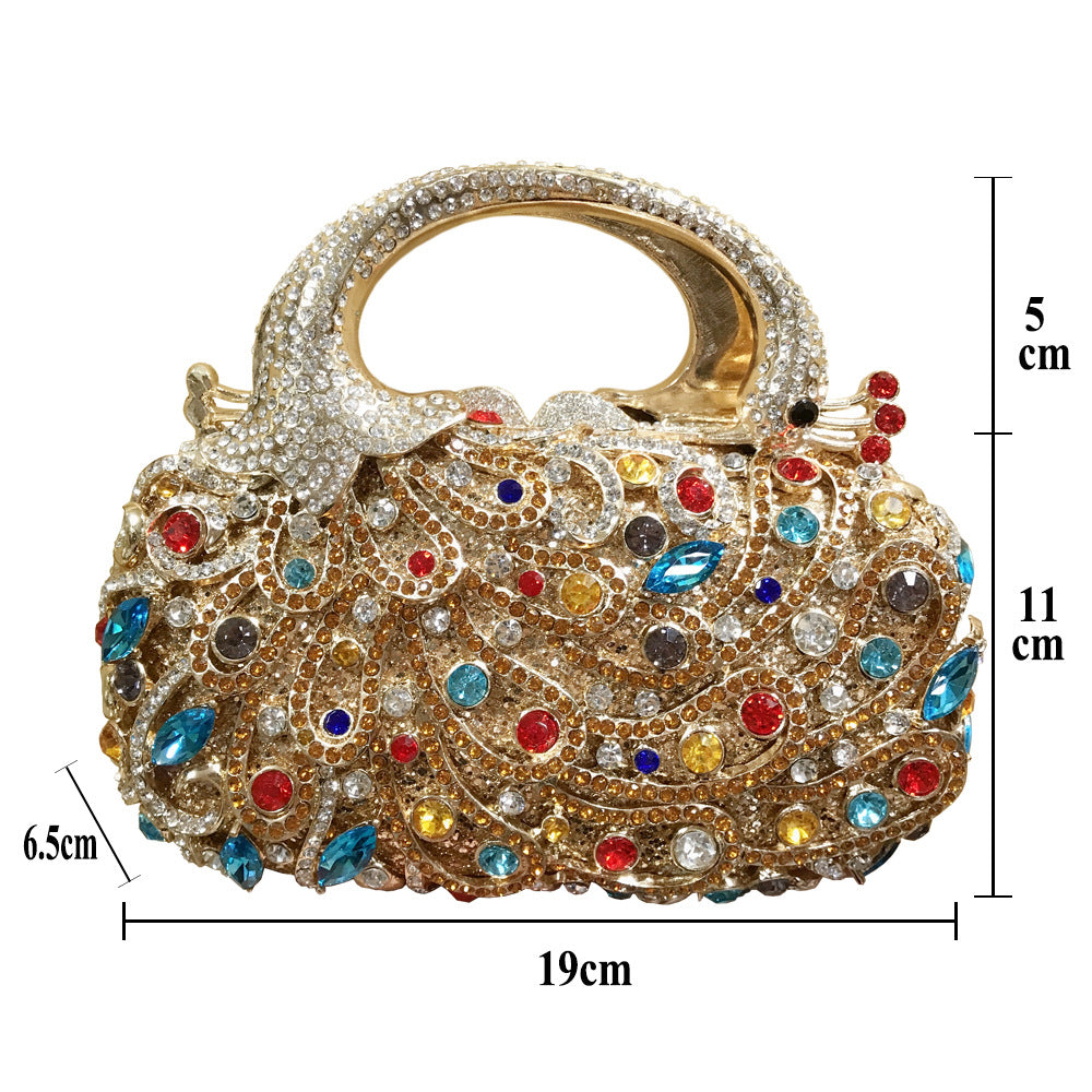 Women's Innovative Classic Colorful Diamond Crystal Evening Bags