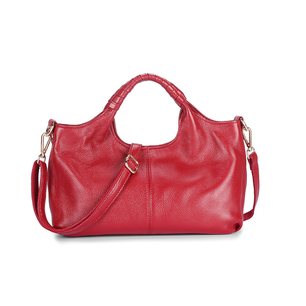 Women's Genuine Leather For Moms Practical Fashion Handbags