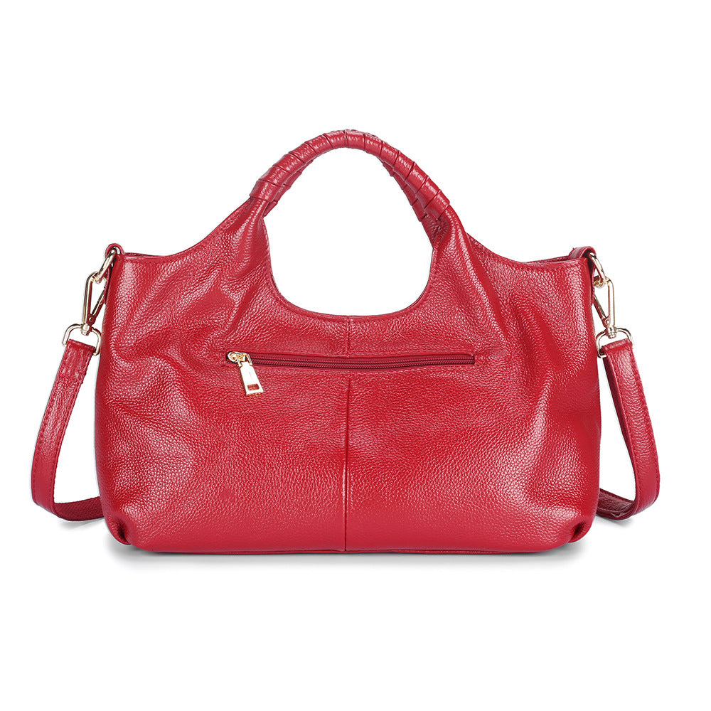 Women's Genuine Leather For Moms Practical Fashion Handbags