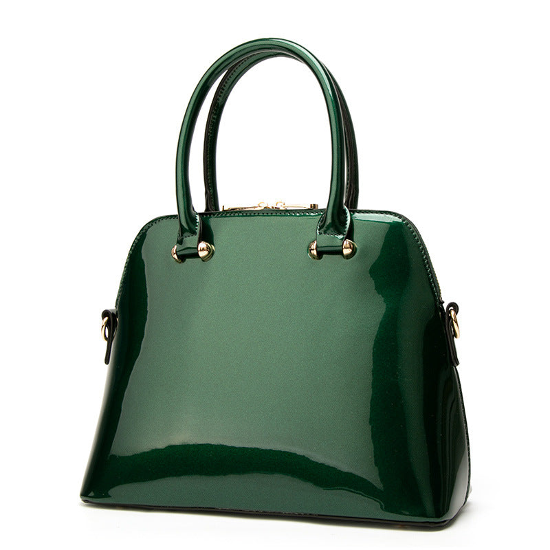 Women's Bridal Wedding Fashion Shiny Surface Patent Bags