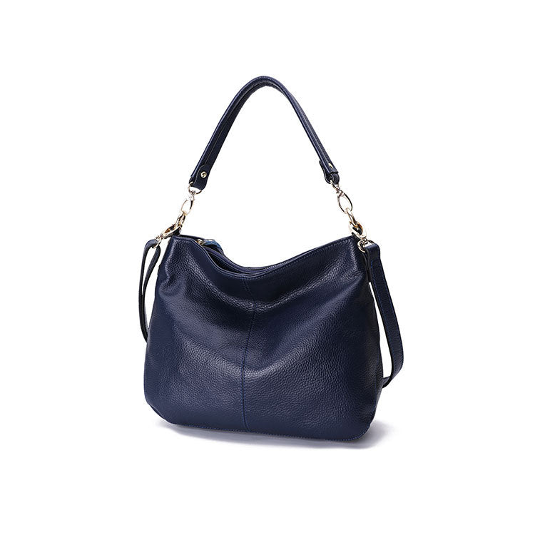 Women's Genuine Leather Portable First Layer Cowhide Shoulder Bags